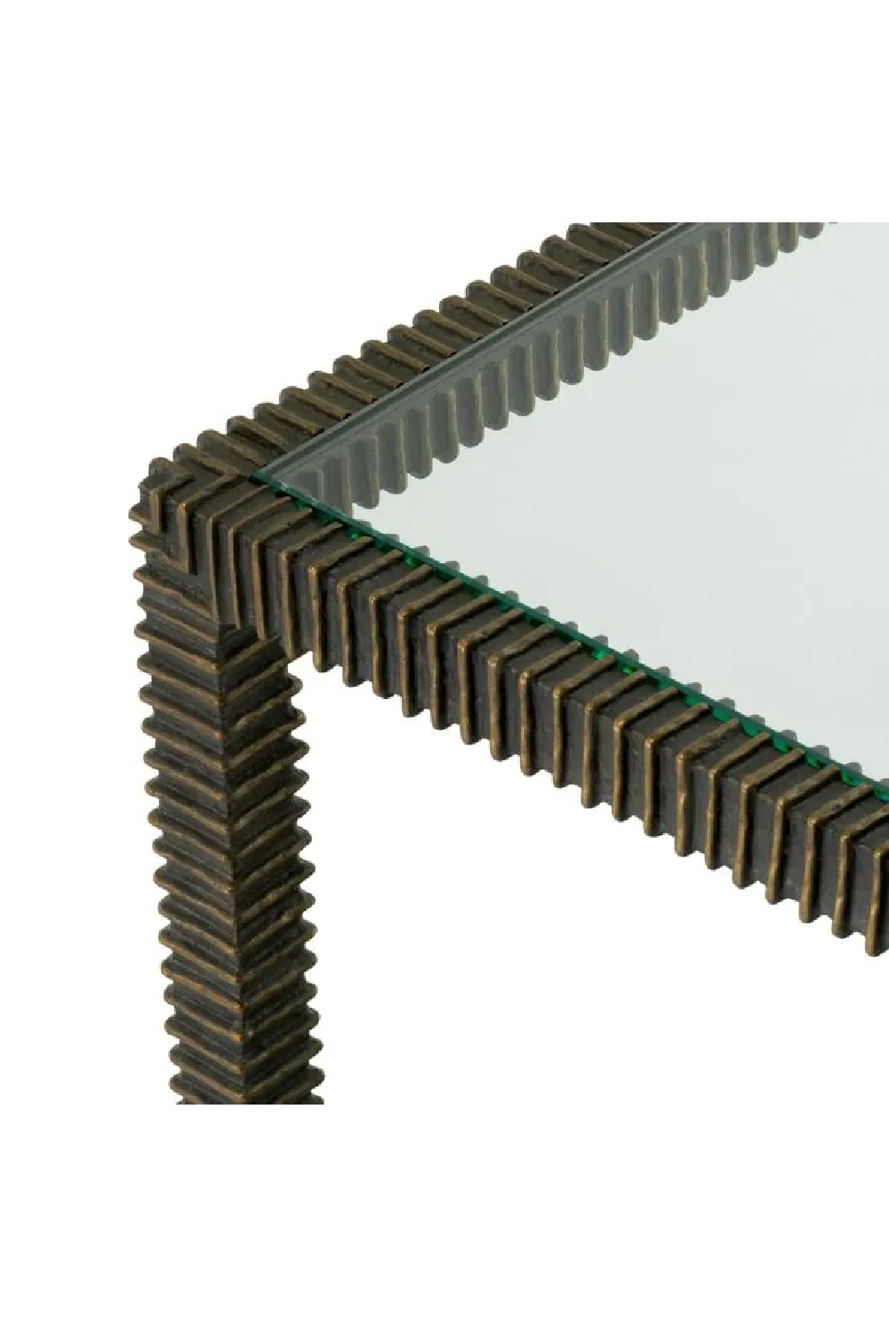 Bronze Framed Glass Side Table | Eichholtz Bethesda | Oroa.com