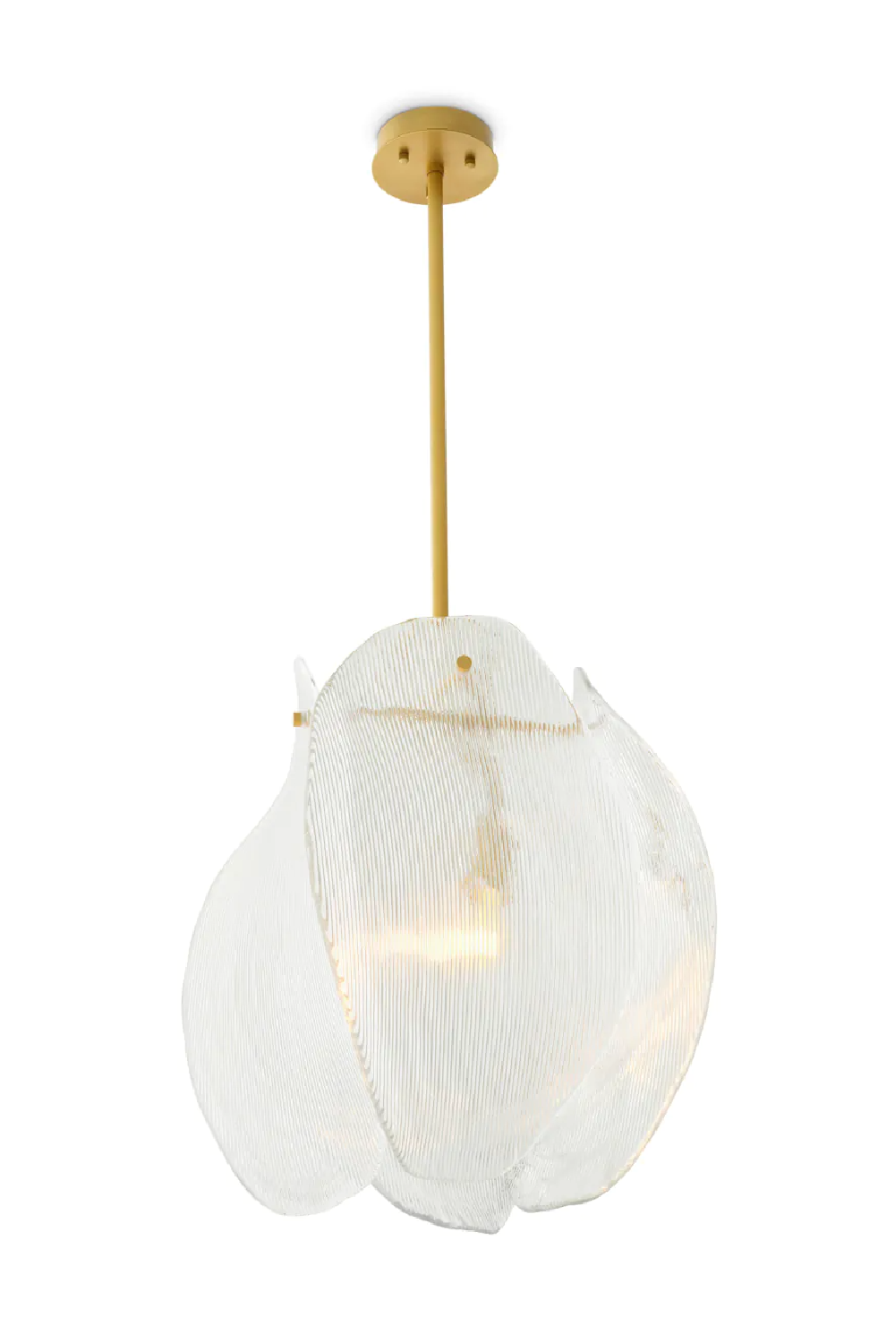 Smoked Glass Chandelier | Met x Eichholtz Hibis | Oroa.com