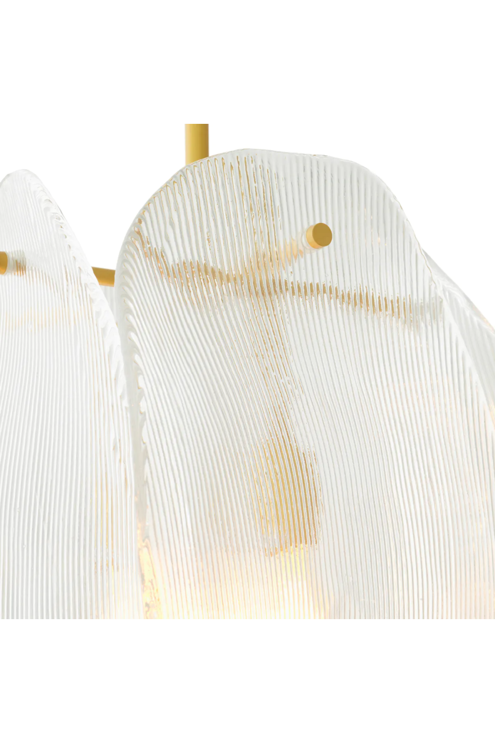 Smoked Glass Chandelier | Met x Eichholtz Hibis | Oroa.com