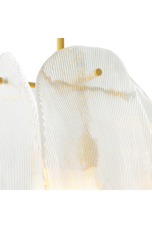Smoked Glass Chandelier | Met x Eichholtz Hibis | Oroa.com
