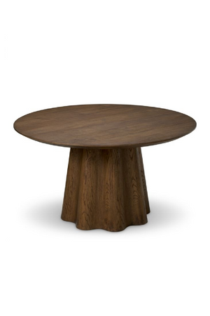 Oak Veneer Column Dining Table | The Met x Eichholtz | Oroa.com