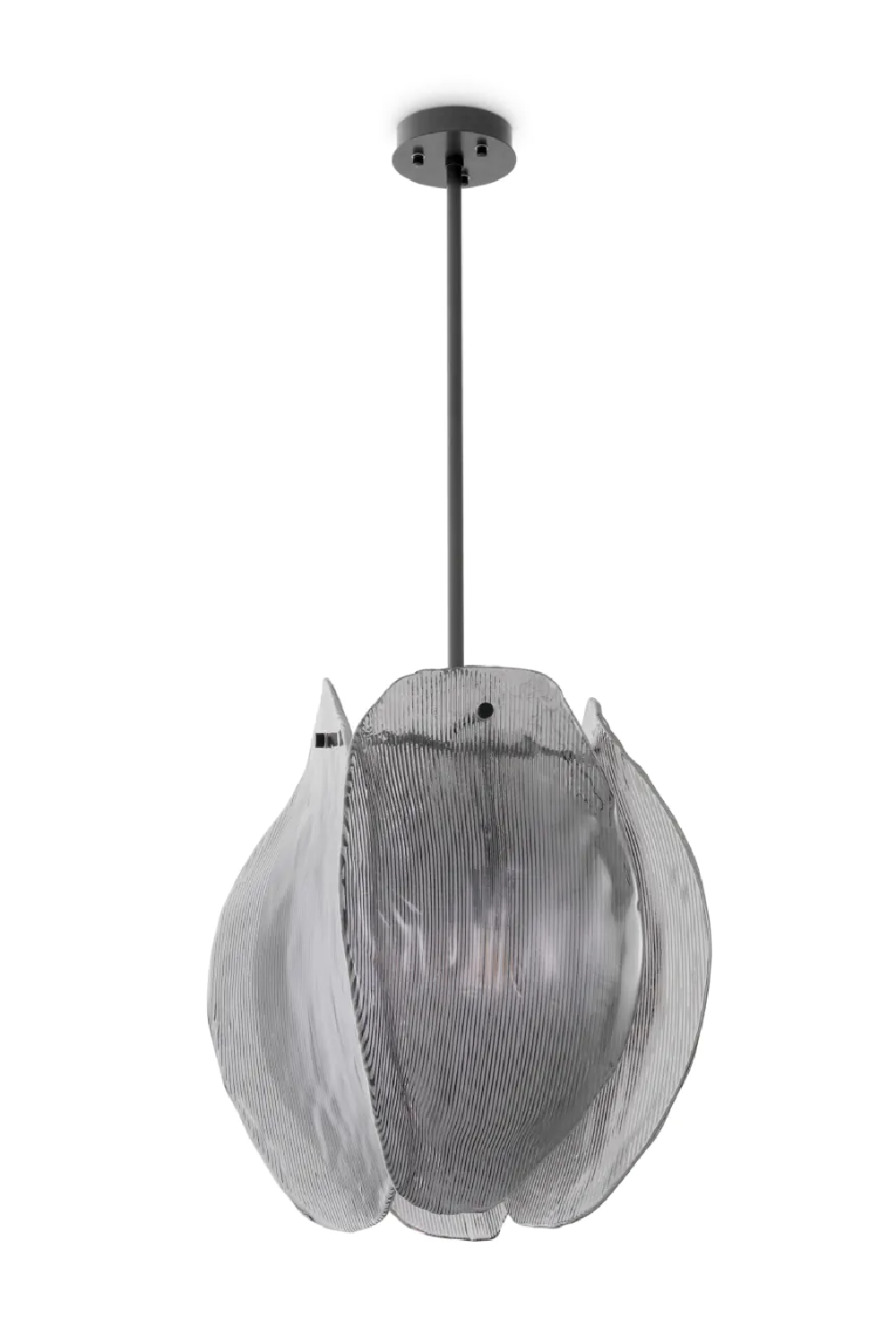 Smoked Glass Chandelier | Met x Eichholtz Hibis | Oroa.com