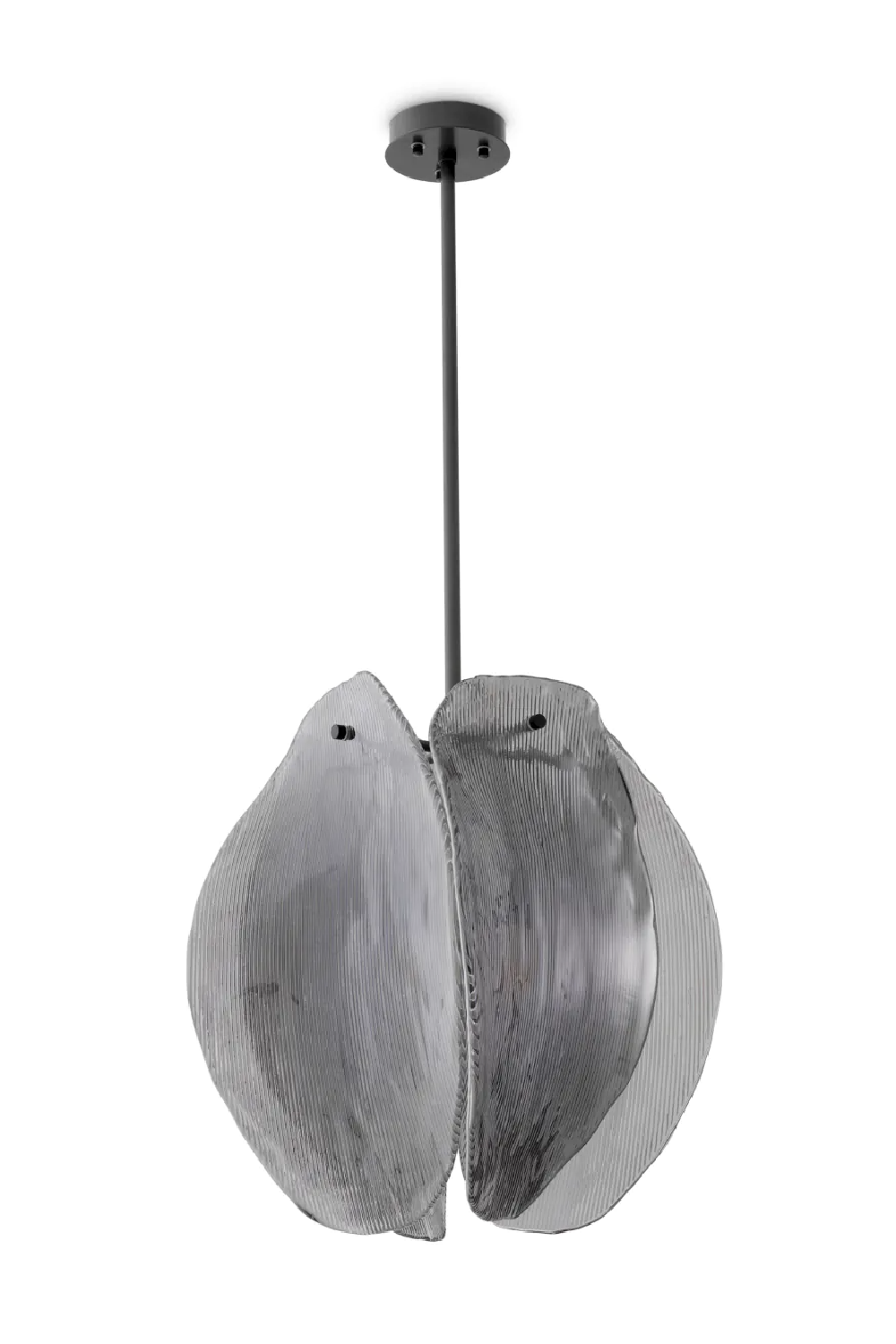 Smoked Glass Chandelier | Met x Eichholtz Hibis | Oroa.com