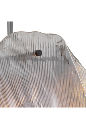 Smoked Glass Chandelier | Met x Eichholtz Hibis | Oroa.com