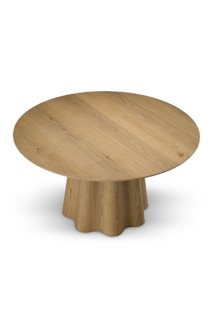Oak Veneer Column Dining Table | The Met x Eichholtz | Oroa.com