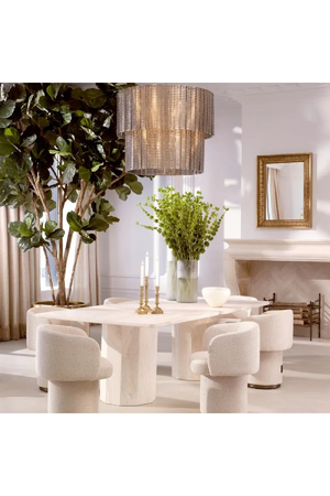 Upholstery Swivel Dining Chair | Eichholtz Marly | Oroa.com