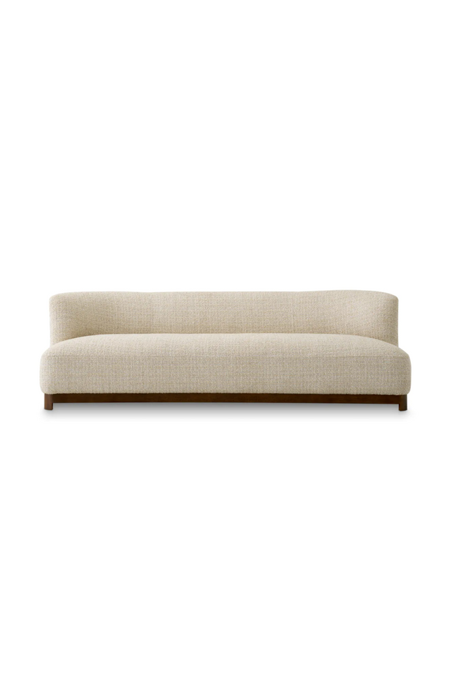 Beige Chenille Sofa | Met x Eichholtz Stelvio | Oroa.com