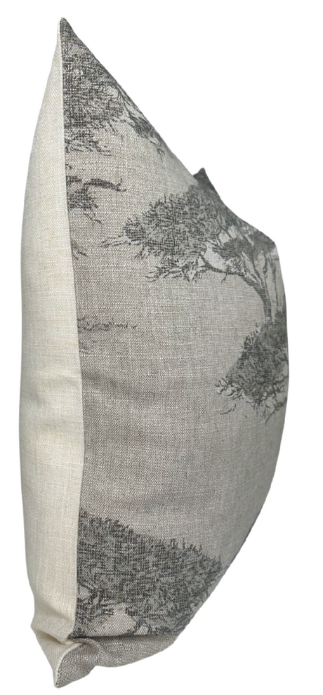 Beige Linen Blend Pillow Cover | DEKOWE Thibaut