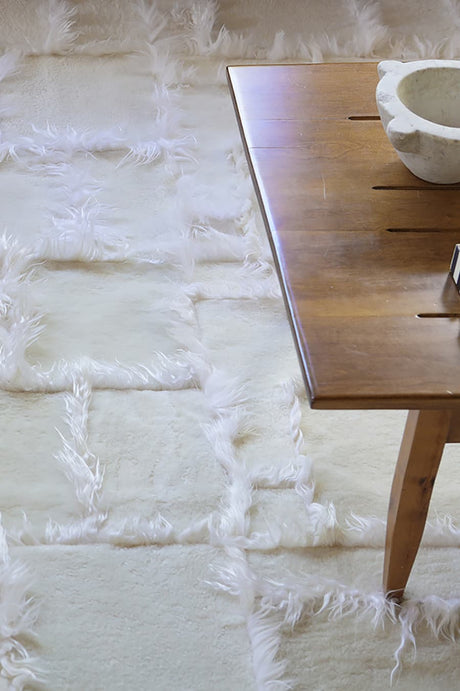 TETRIS FUNKY - Shearling Textured Rug