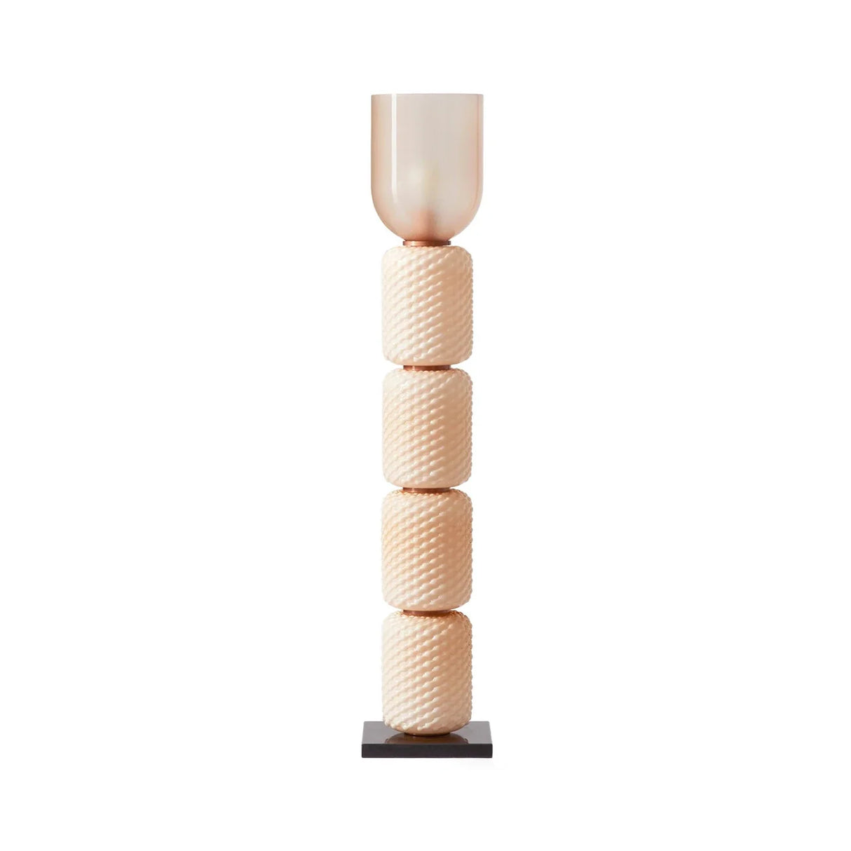 Tiered Column Glass  Floor Lamp - OROA