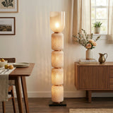 Tiered Column Glass  Floor Lamp - OROA
