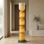 Tiered Column Glass  Floor Lamp - OROA