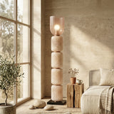 Tiered Column Glass  Floor Lamp - OROA
