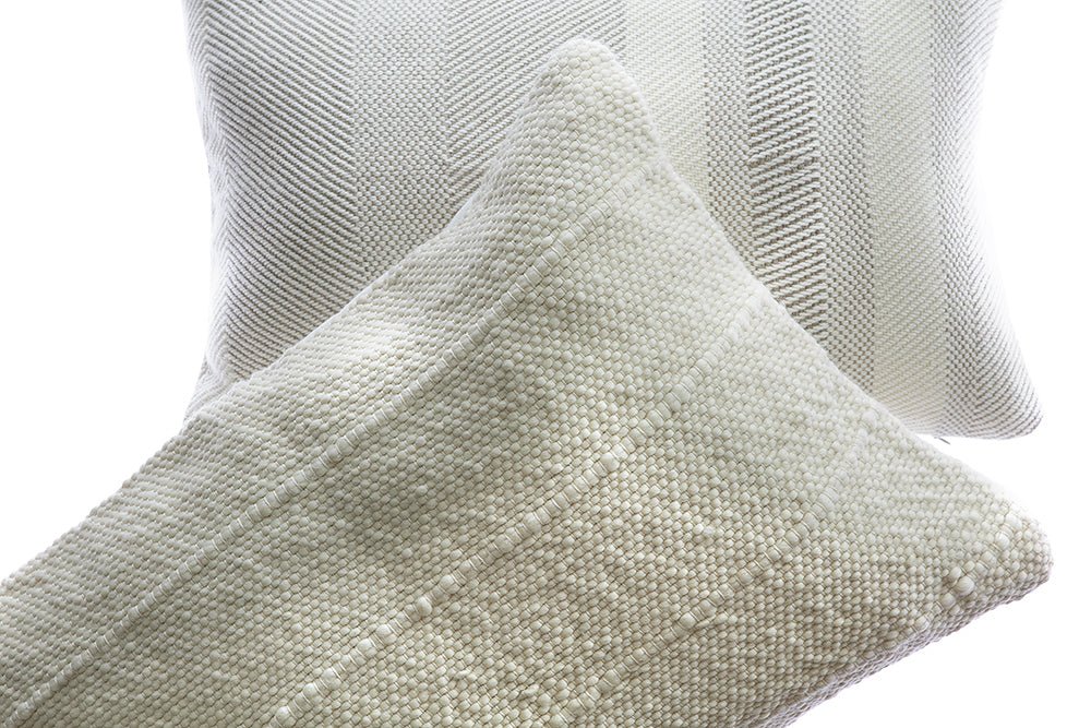 Striped Patagonian Wool Lumbar Pillow - OROA