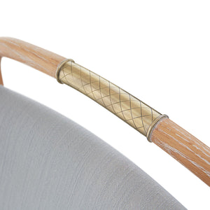 X-Back Oak Dining Chair | Jonathan Adler Torino | Oroa.com