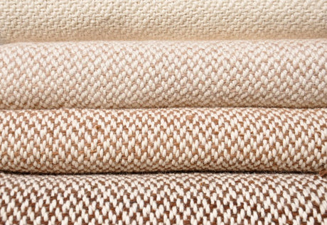 Striped Wool Blend Blanket | Homelosophy Camel