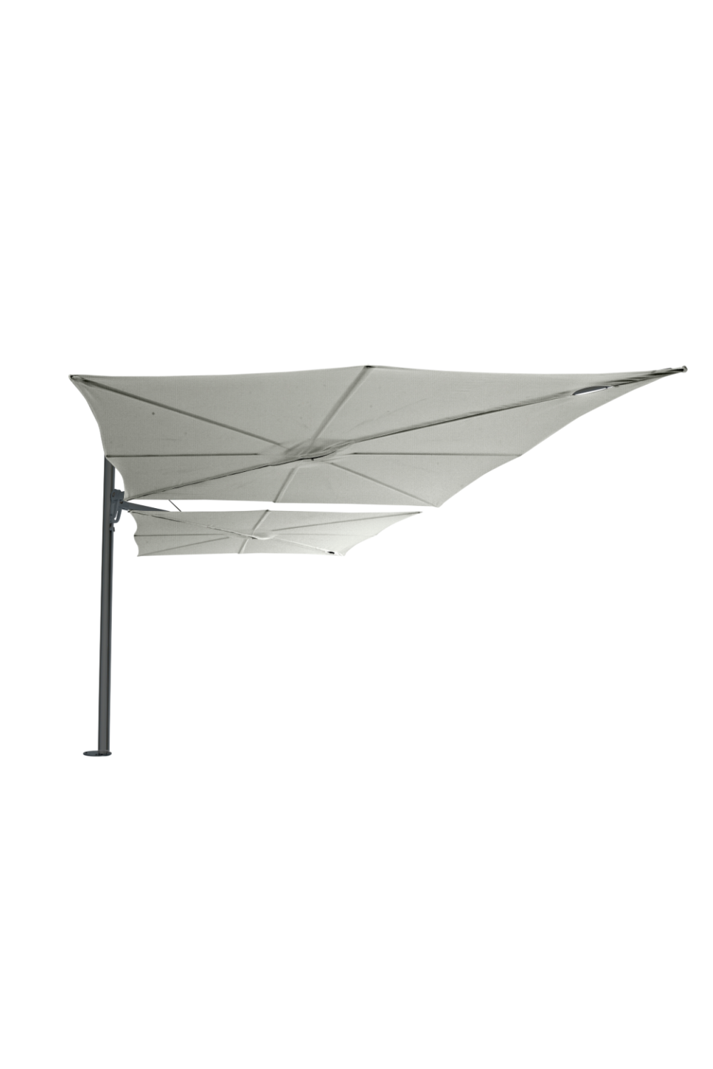 Flat-Top Outdoor Umbrella (8’ 2” X 17’ 9”) | Umbrosa Spectra Duo | Oroa.com