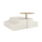Travertine Wedge Base | Caracole Overlap | Oroa.com
