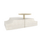 Travertine Wedge Base | Caracole Overlap | Oroa.com