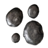Metal Bowl Indoor/Outdoor Wall Decor Set (4) | Uttermost Lucky Coins