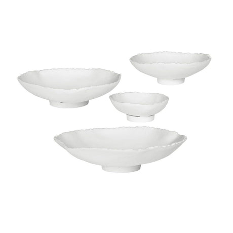 Metal Bowl Indoor/Outdoor Wall Decor Set (4) | Uttermost Lucky Coins