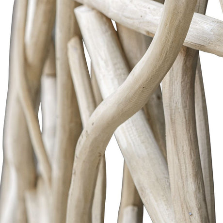 Modern European furniture - Intertwined Teak Indoor/Outdoor Wall Decor - www.oroa.com