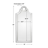 Modern European furniture - Arched Beveled Mirror - www.oroa.com