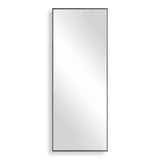 Modern European furniture - Antique Bronze Rectangular Mirror - www.oroa.com