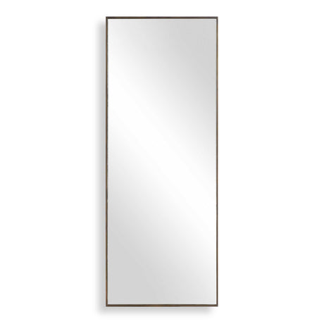 Modern European furniture - Antique Bronze Rectangular Mirror - www.oroa.com