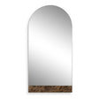 Modern European furniture - Marble Slab Arched Mirror - www.oroa.com