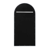 Modern European furniture - Black Arched Mirror - www.oroa.com
