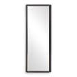 Modern European furniture - Black Wooden Tall Mirror - www.oroa.com