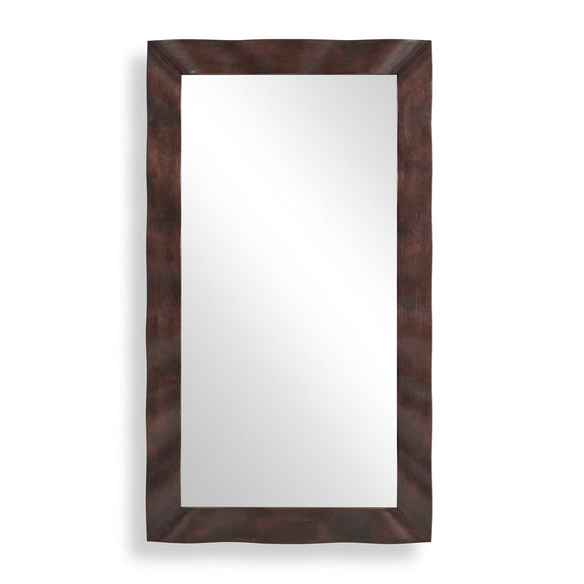 Modern European furniture - Wavy Wood Framed Mirror - www.oroa.com
