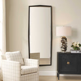 Modern European furniture - Bronze Framed Tall Mirror - www.oroa.com