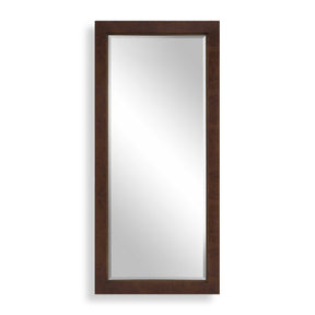 Modern European furniture - Burl Veneer Tall Mirror - www.oroa.com