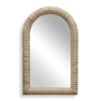 Modern European furniture - Arched Seagrass Mirror - www.oroa.com