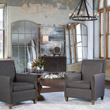 Modern European furniture - Gray Arched Mirror - www.oroa.com