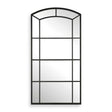 Modern European furniture - Black Iron Arched Mirror - www.oroa.com