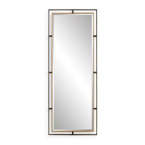 Modern European furniture - Antique Gold Tall Mirror - www.oroa.com