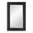 Modern European furniture - Black Framed Bevel Mirror - www.oroa.com