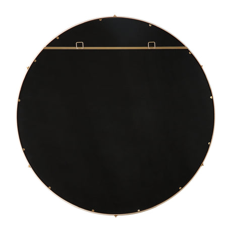 Modern European furniture - White Shagreen Leather Mirror - www.oroa.com