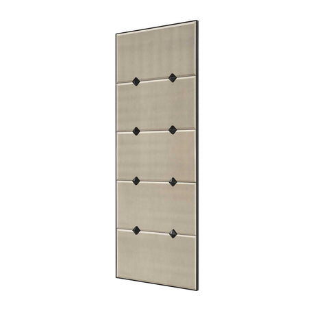 Modern European furniture - Medallion Accented Mirror - www.oroa.com