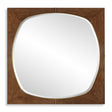 
Modern European furniture - Solid Pine Wood Square Mirror - www.oroa.com