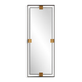 Modern European furniture - Metal Free-Floating Framed Mirror - www.oroa.com
