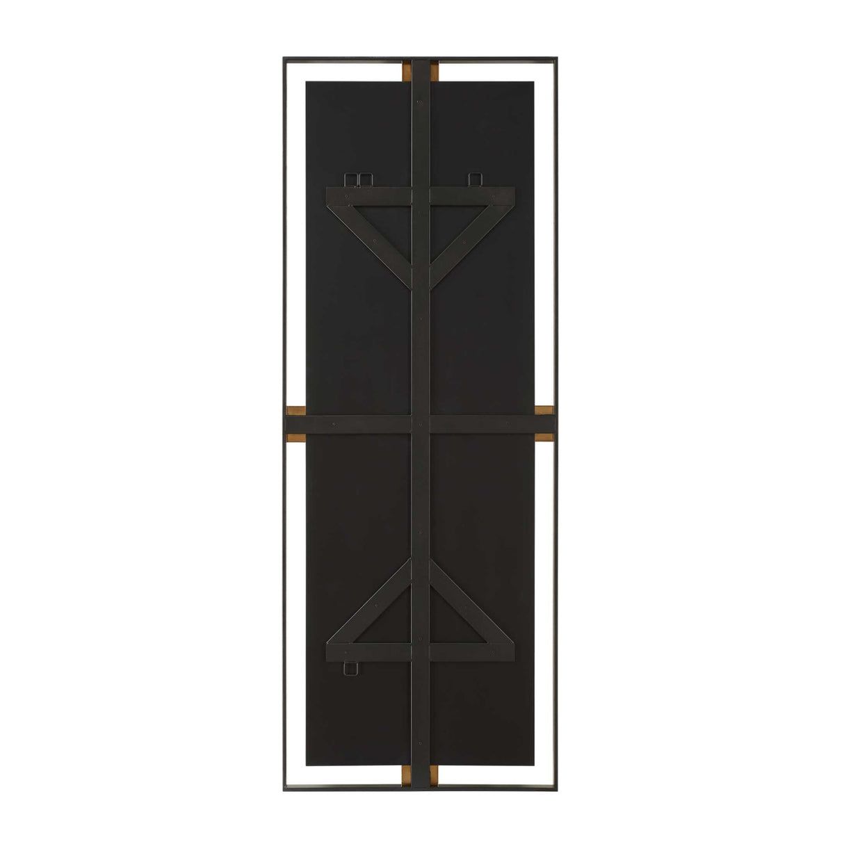 Modern European furniture - Metal Free-Floating Framed Mirror - www.oroa.com