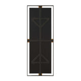 Modern European furniture - Metal Free-Floating Framed Mirror - www.oroa.com