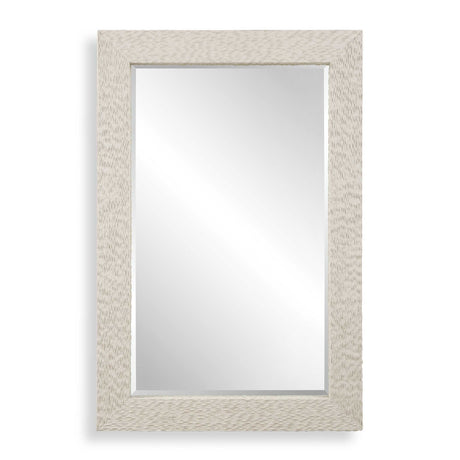Modern European furniture - Cream Man-Made Stone Mirror - www.oroa.com
