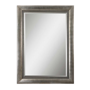 Modern European furniture - Antique Silver Wooden Mirror - www.oroa.com