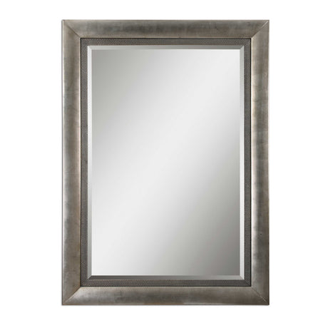 Modern European furniture - Antique Silver Wooden Mirror - www.oroa.com