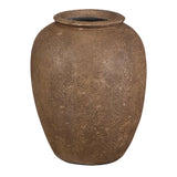 Modern European furniture - Antique Brown Terracotta Planter - www.oroa.com